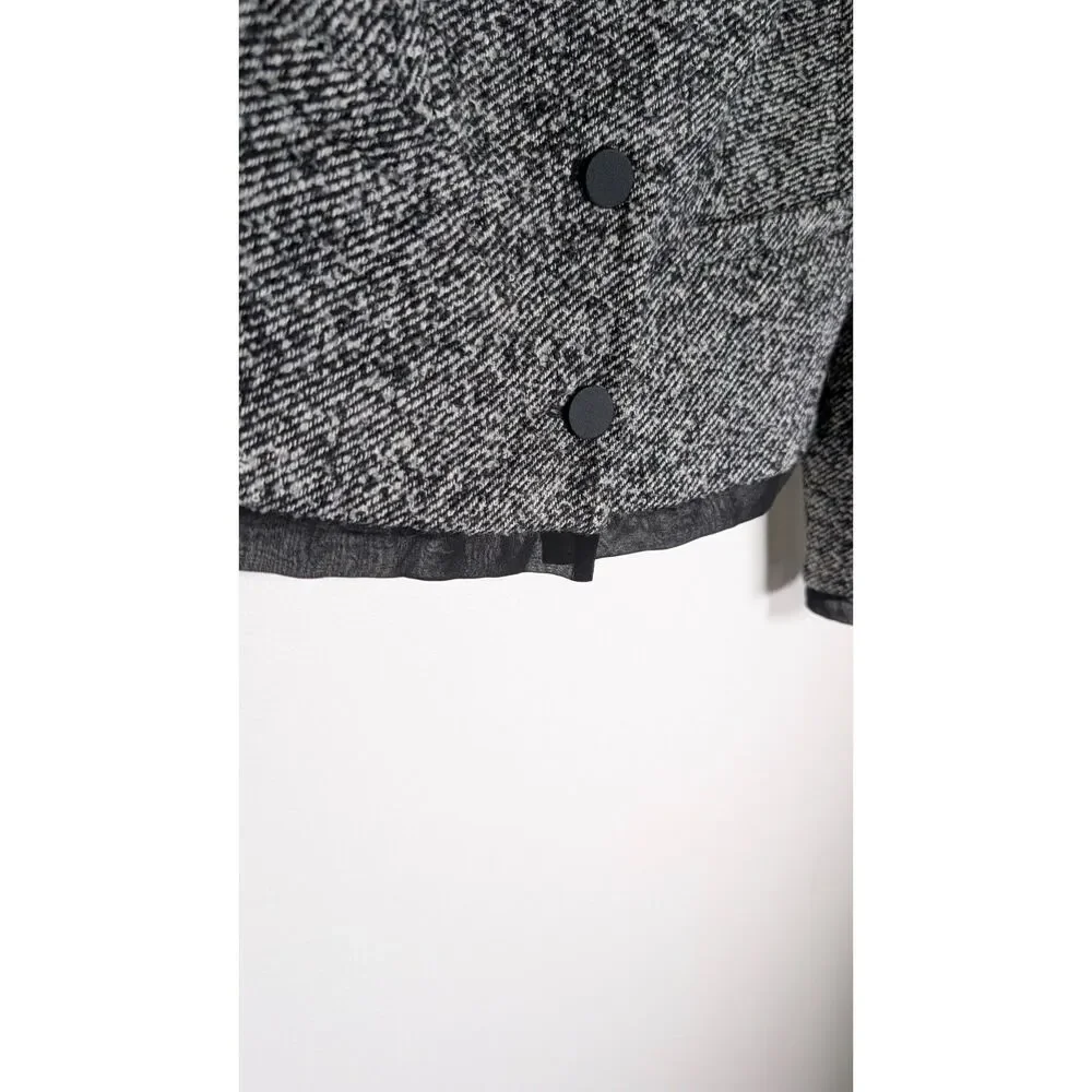 J.Crew Sample Holiday 2026 Black White Twill Lady Jacket 4 Quiet Luxury Parisian